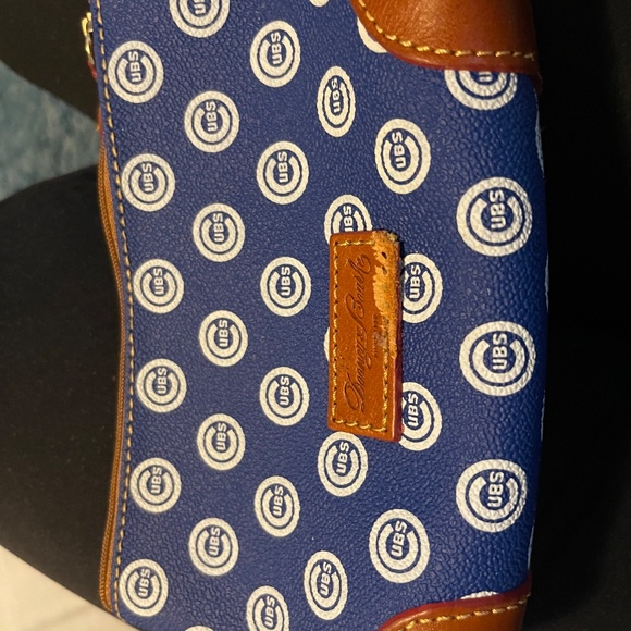 Dooney and Bourke Chicago Cubs purse, wallet and small cosmetic bag - Picture 7 of 11